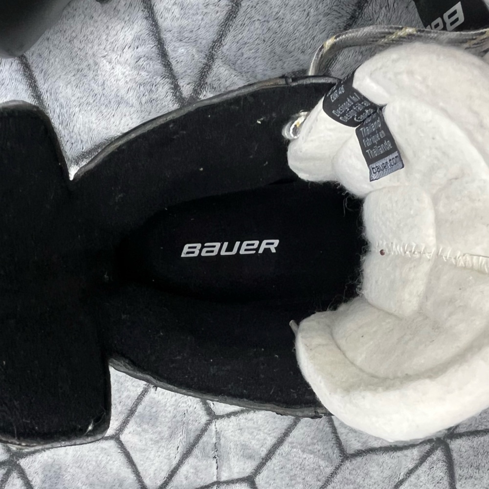 BAUER Supreme 160 Hockey Ice Skate Senior Stainless Tuuk Lightspeed Edge SK160SR - Picture 13 of 14